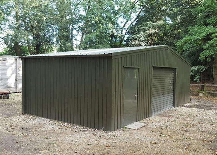 Prefabricated Modular House Steel Structure Frame Scouts Steel Building