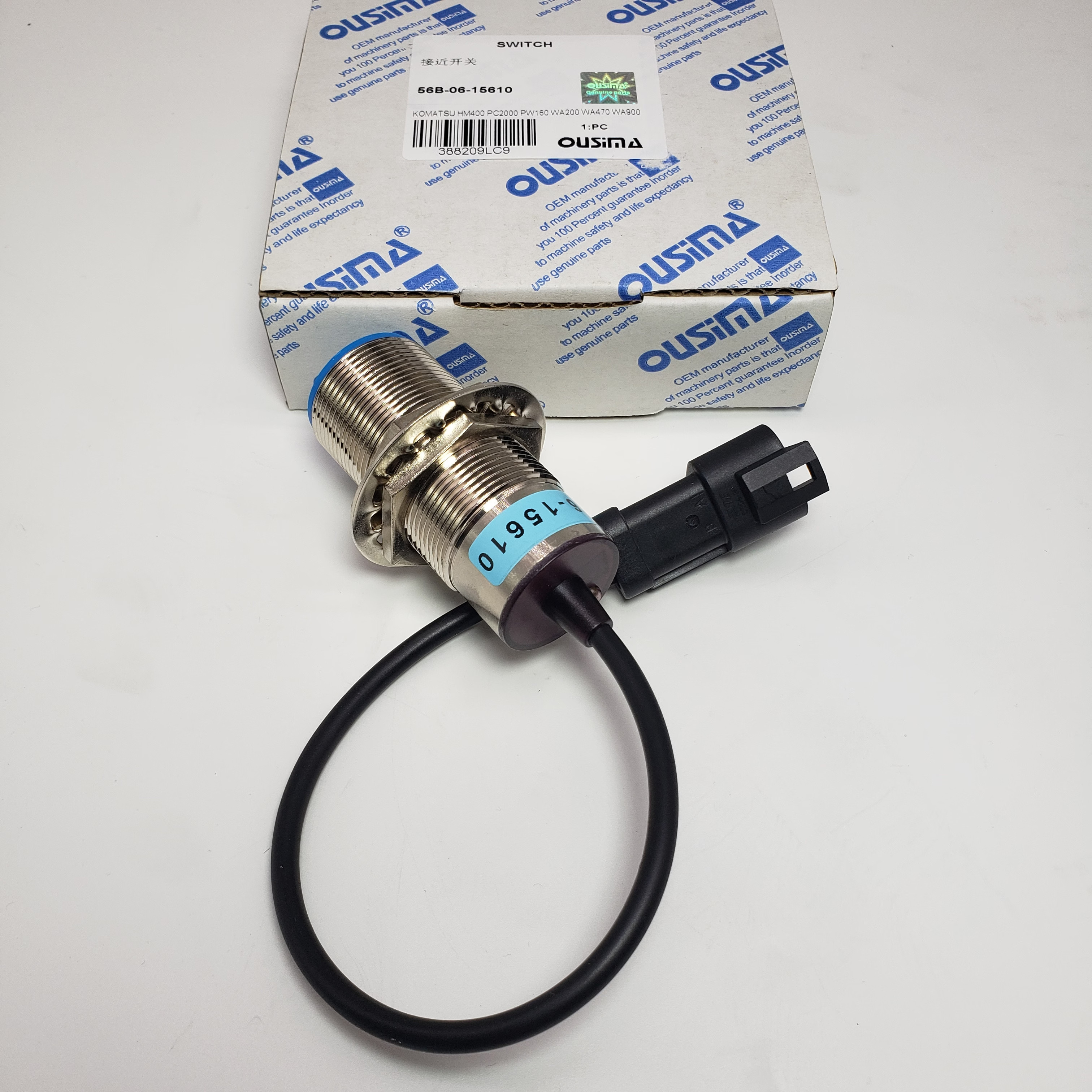 Sensor 56B-06-15610 For Komatsu PC2000 WA150 WA200 WA320 WA380 WA430 WA50