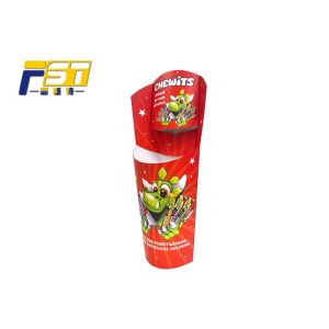 Easy Assembled Newspaper Dump Bins Moisture Resistant Customized Logo Print