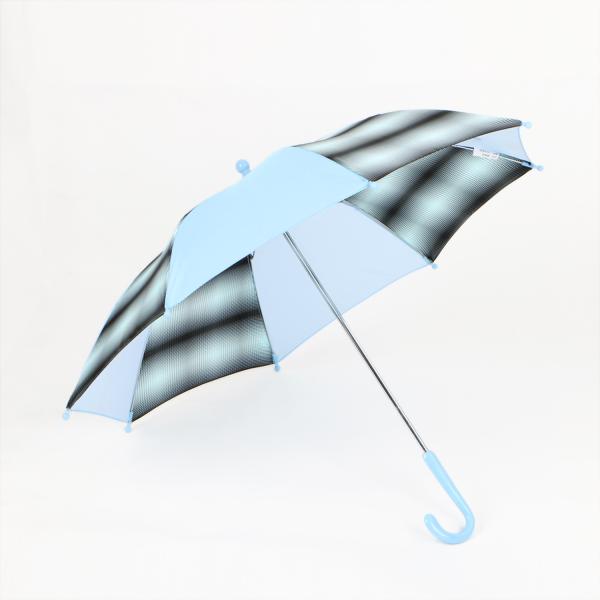 17 Inch Blue Kids Rain Umbrella Customized Designs Personalized Childrens