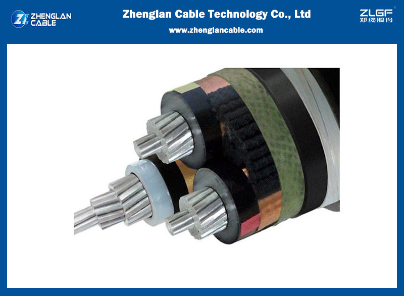 AL/CU 3C Armoured Power Cable XLPE Insulated PVC Sheathed 3.6KV - 35KV Underground