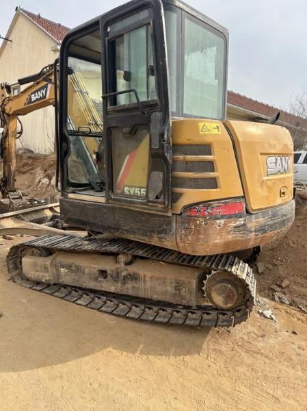Good Condition Excavator Digger Sany 55 Used Excavator Original Sany 55 Sany