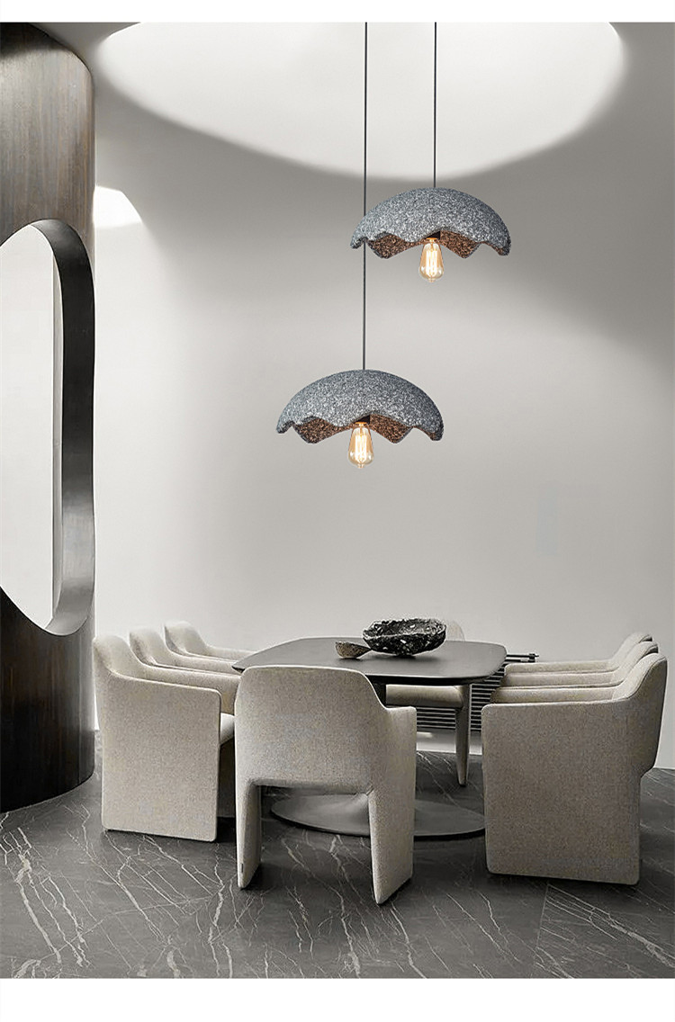 Nordic Restaurant Wabi Sabi LED Chandeliers Designer Home Decoration Pendant Lights（WH-VP-177)