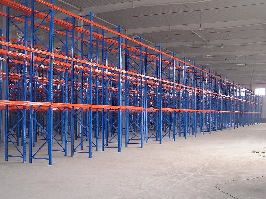 Steel Warehouse Heavy Duty Pallet Racking System Storage Shelves Stacking Racks