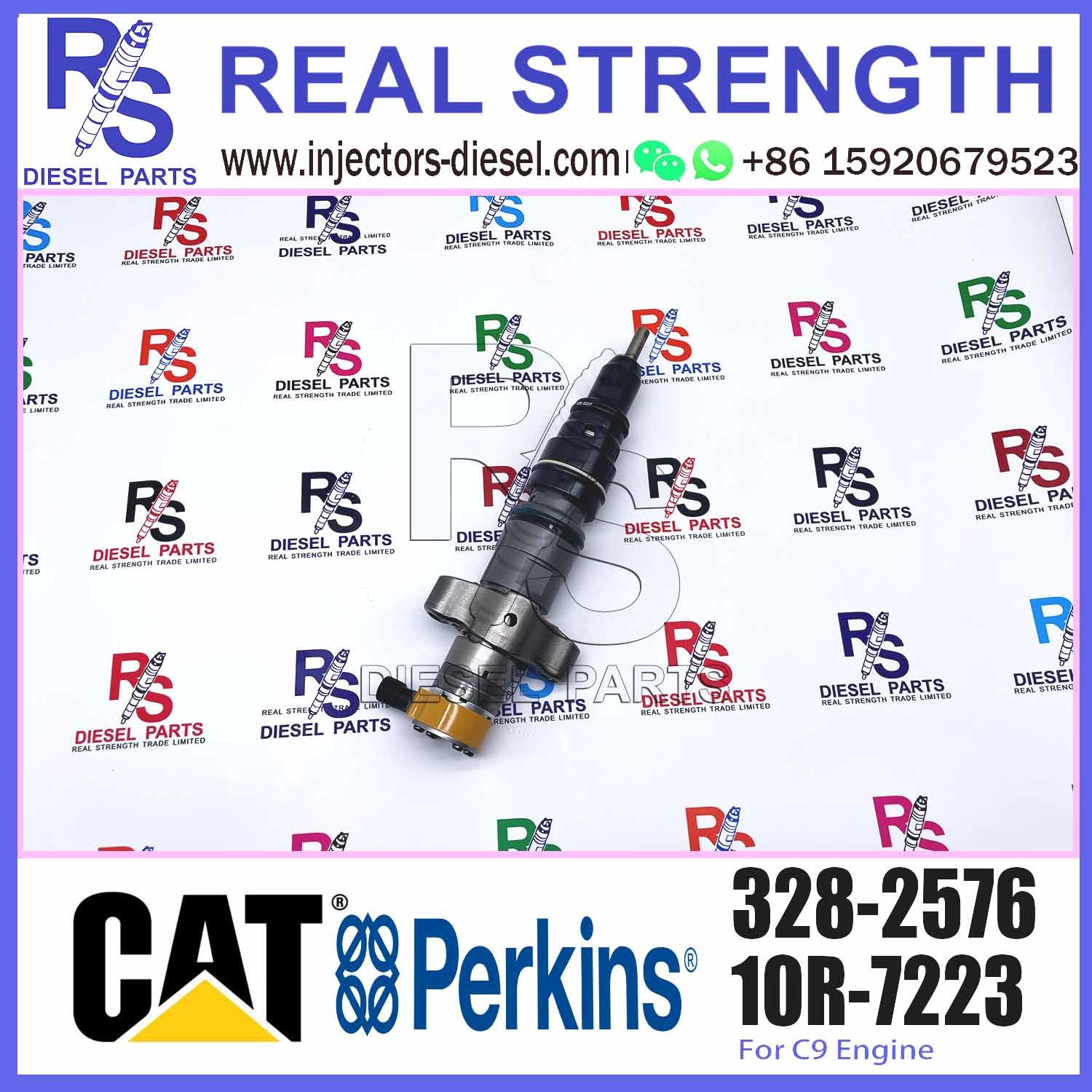High Quality New Fuel Injector 3282576 Diesel Common Rail Fuel Injection Nozzle 328-2576 For CAT C9 Engine