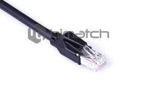  High Flex Cat5e/Cat6A Ethernet Cable / Industrial Ethernet Cable with Thumbscrew Lock For GiGE Camera Manufactures