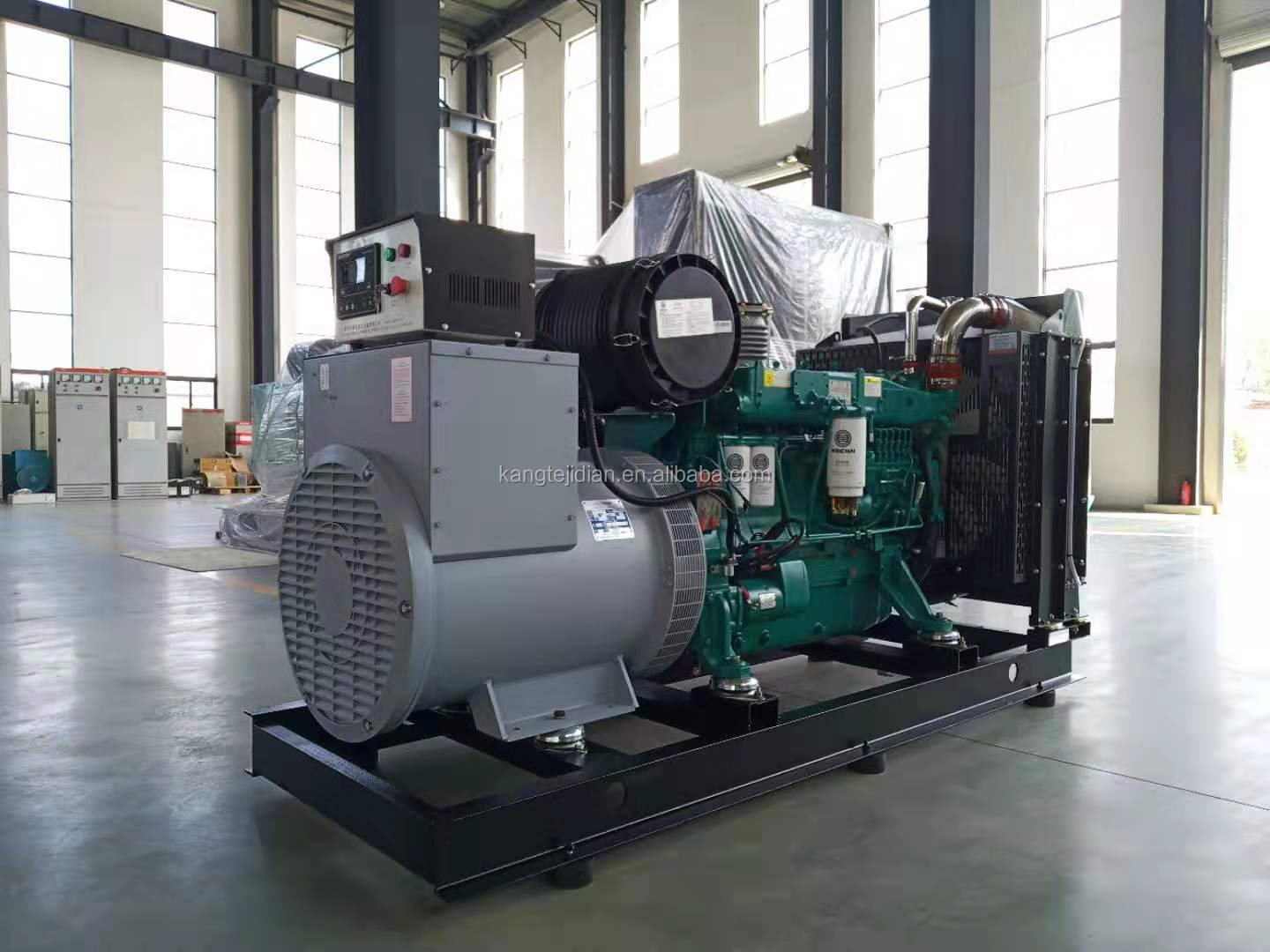 60Hz 60kw 75kva Electric Generator with Weichai WP4.1D80E201 and Deepsea Controller