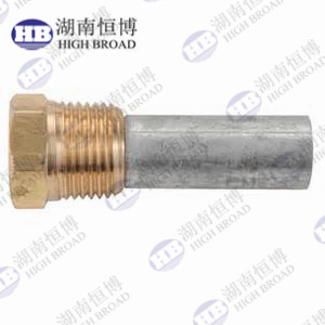  Copper Plug Caps NPT Thread Engine Zinc Anode Rod For Yanmar Engine Manufactures