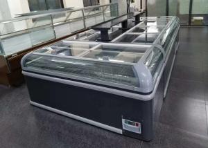  Sliding Low-E Glass Door (Front- Back) Supermarket Display Freezer Manufactures