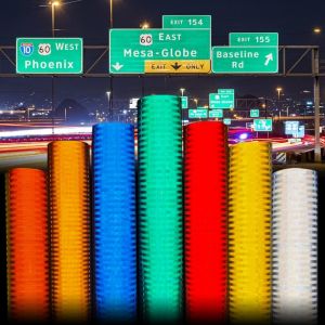 4x150FT Acrylic Engineering Grade EGP Prismatic Retroreflective Sheeting Vinyl