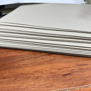 China 2.5mm Thick Grey Duplex Cardboard Paper 1500 Grams For Gift Wrapping on sale