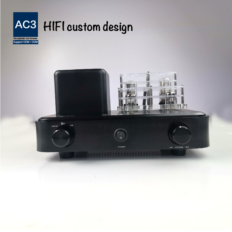 Japanese Iron Core 6N3J CNC 8 Ohm Mini Tube Amplifier