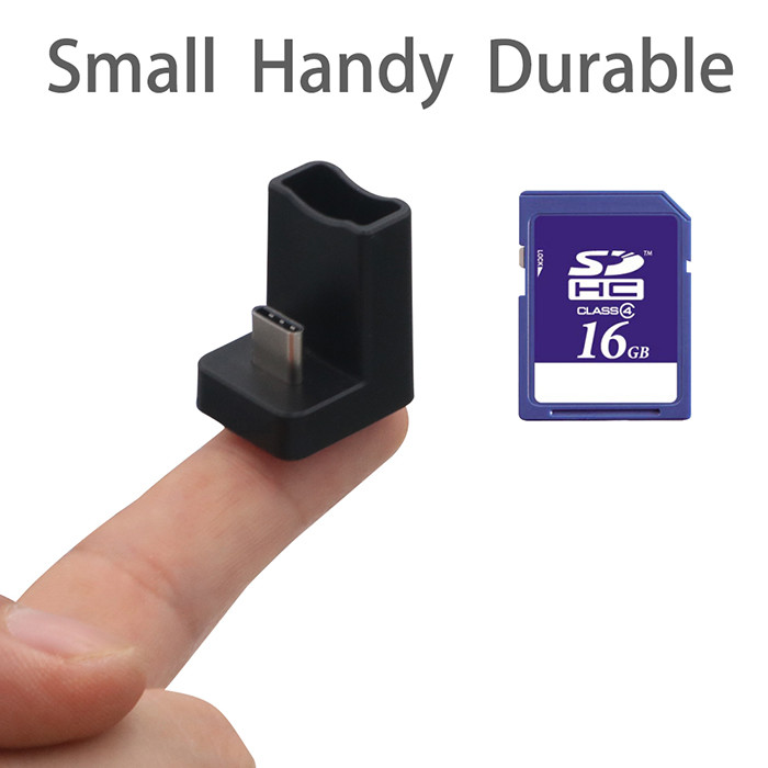 90 Degree USB-C USB 3.1 Type-C Male To Female Extension Adapter