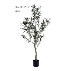  120CM Decoration Artificial Olive Tree With Fruits For Reception , Gift , Display Manufactures