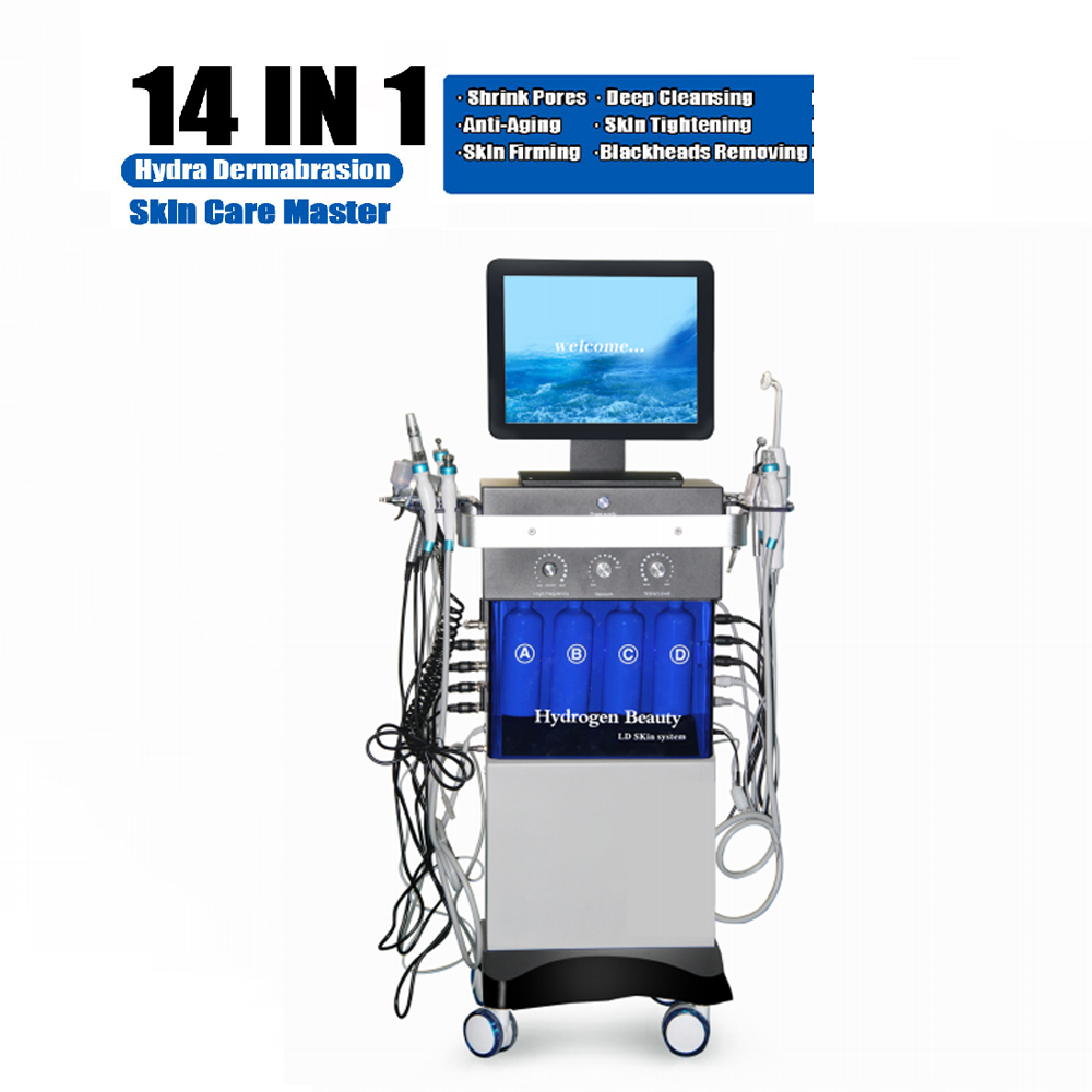 Skin Care Hydra Facial Machine 240V Diamond Skin Microdermabrasion Machine 250 VA