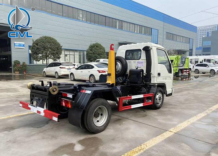 4m3 Hook Arm Garbage Truck / Rubbish Car / Pull Arm Garbage Truck / Dustbin Lorry / Bin Wagon