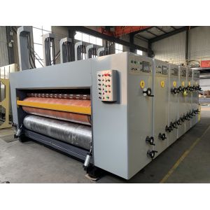 4 Color PLC Corrugated Flexo Printing Machine