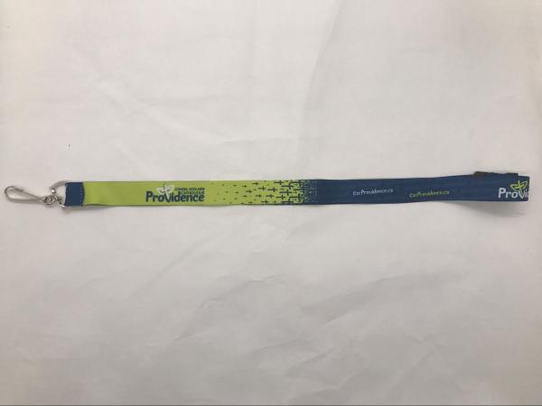 Card Holder / ID Badge Holder Polyester Dye Sublimation Lanyards Environment