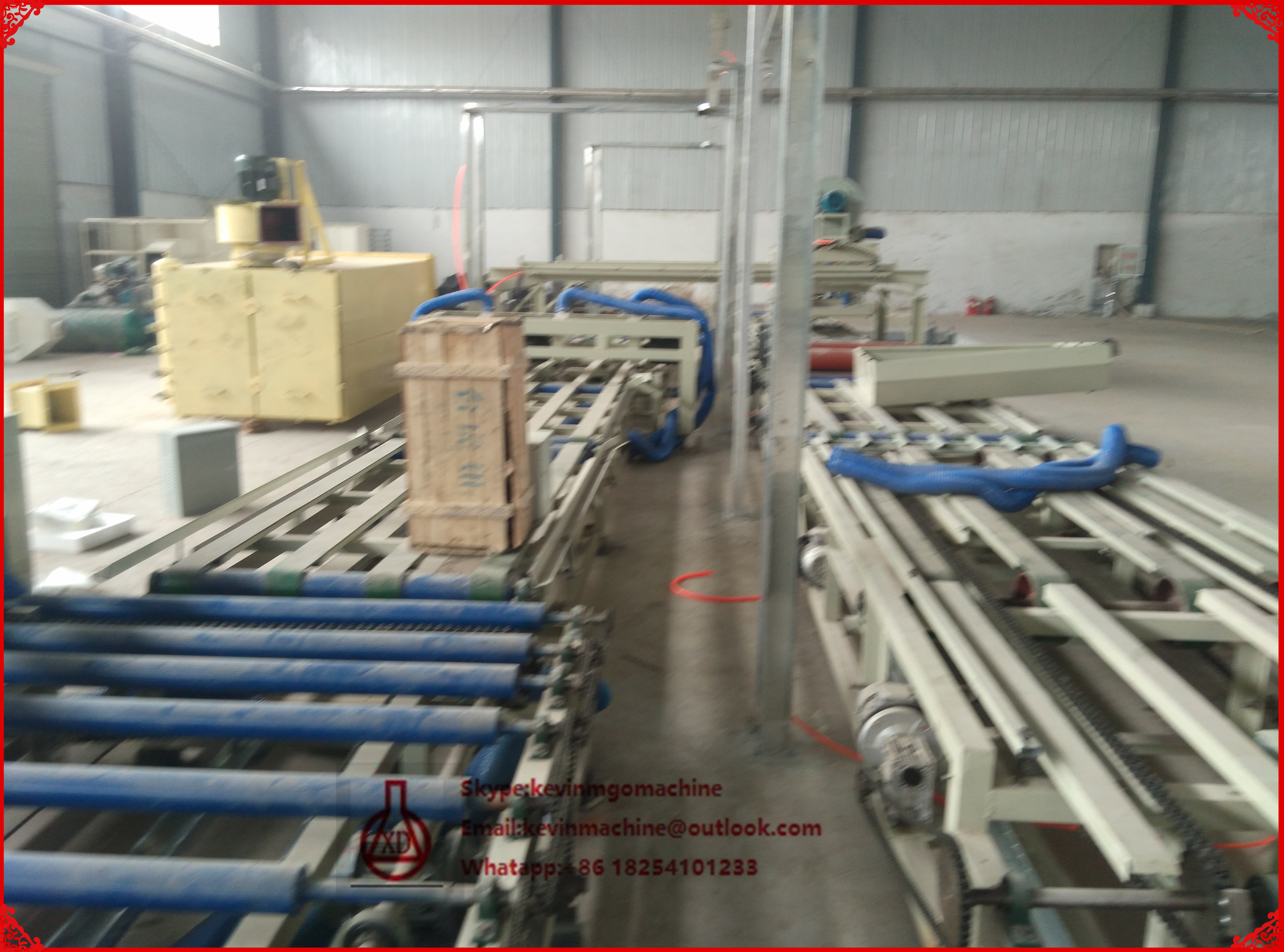 PLC Control EPS Sandwich Panel Machine with Precise Low Speed Metering Pump