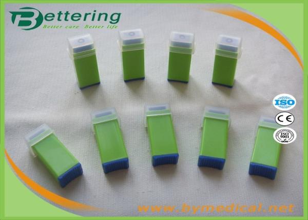 Green Colour Blood Collection Supplies Lancet Needle For Blood Sample Collecting