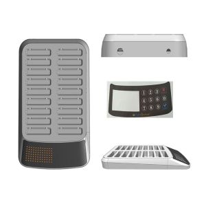China export new design wireless touch keyboard token display queue call system