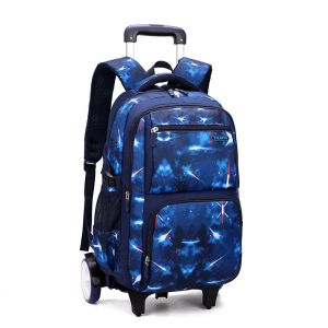 Multiscene Boy Backpack Trolley Bag Shockproof Polyester Material
