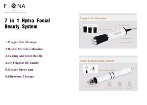 Multifunctional Hydra Dermabrasion Water Jet Peel Facial Beauty Machine for Spa 7 IN 1 Manufactures
