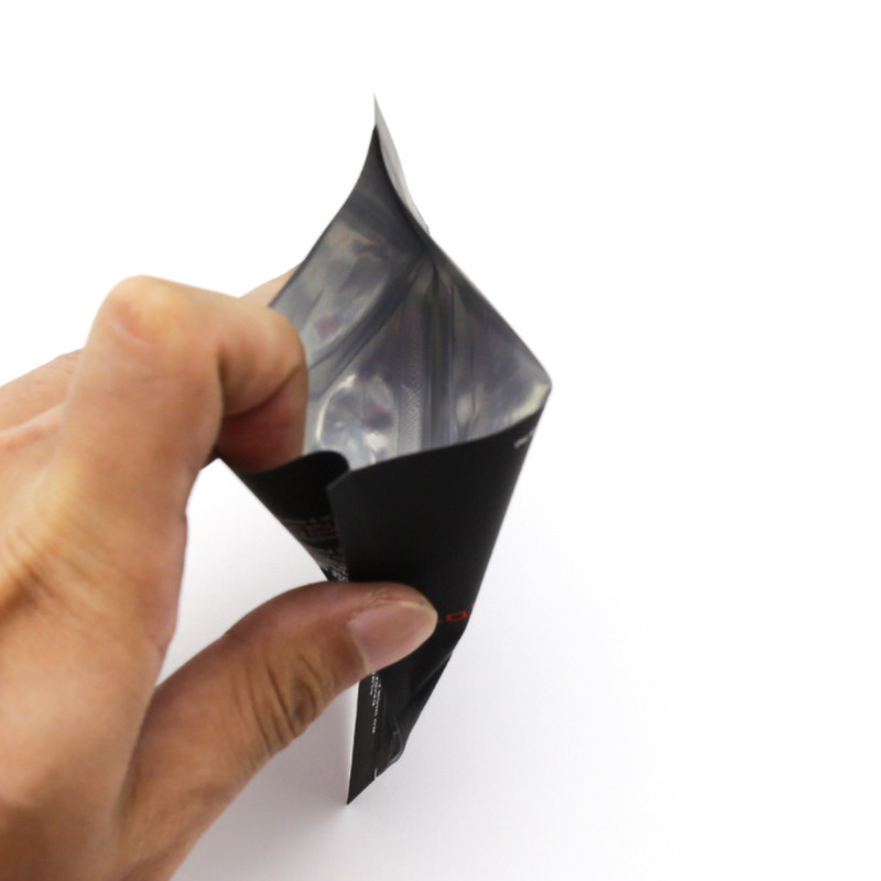 Tobacco Cigar Mylar Bag 3 Side Seal Tobacco Packaging Pouch Custom Printed Aluminum Foil Zip Plastic Packaging Bag