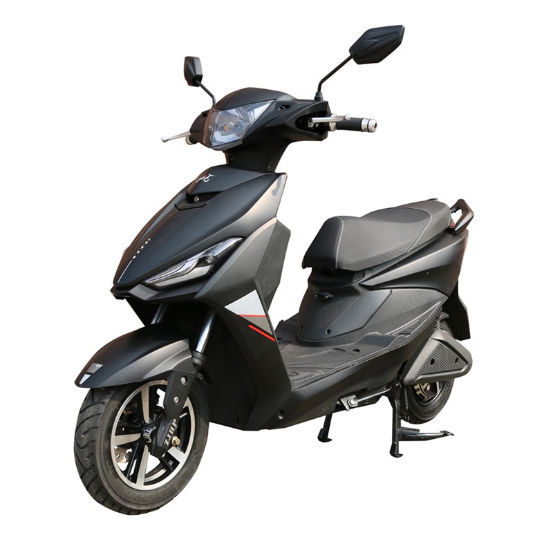 60V 20AH Adult Electric Motorcycle 800W With Front Disc Rear Drum Brake