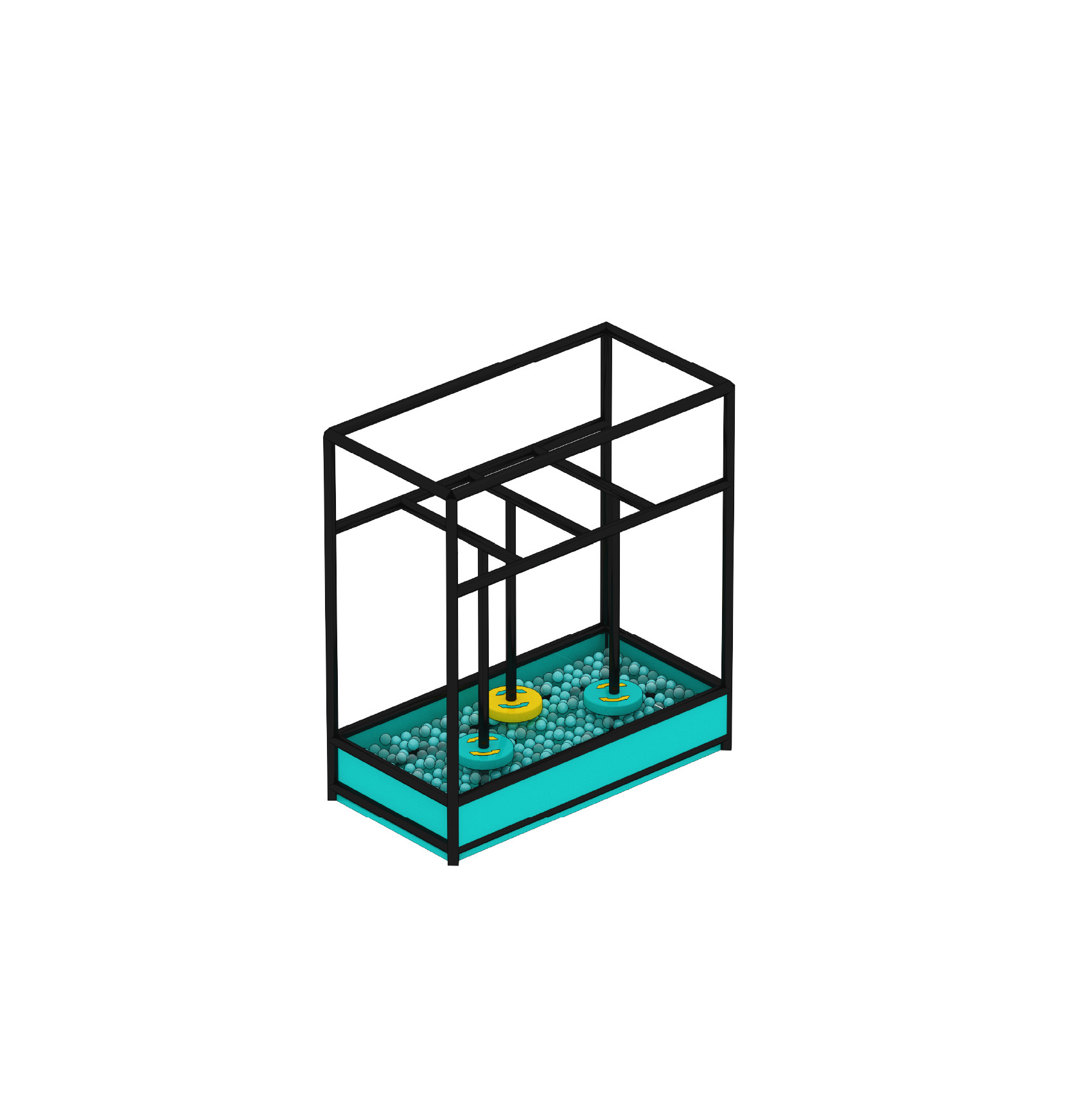Double Layer Junior Ninja Course Equipment For Indoor Playground