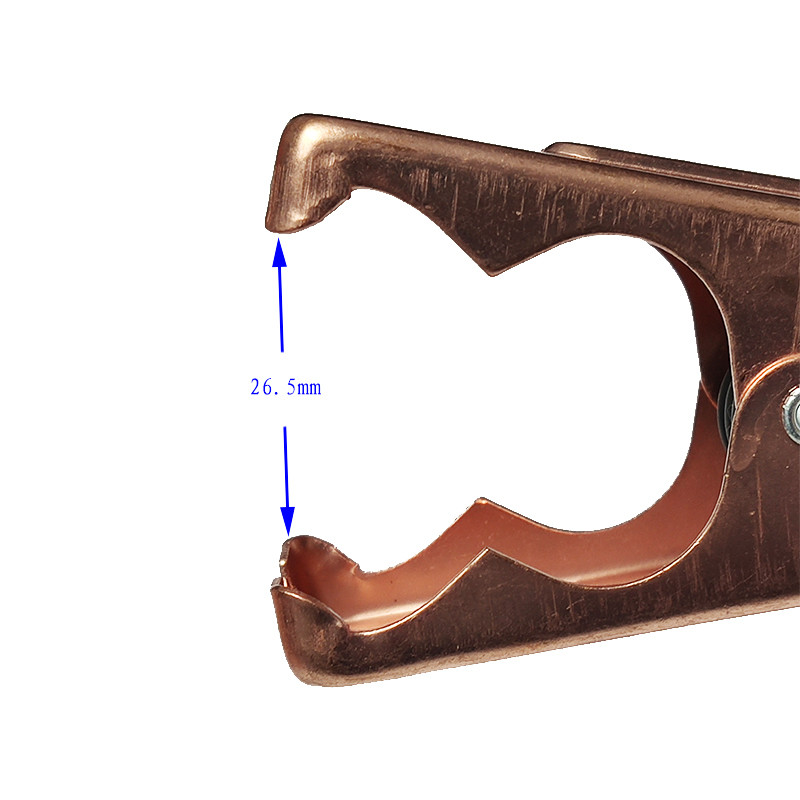 Copper Car Mechanic Tools 155mm Heavy Duty Alligator Clamps