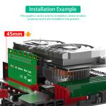 ZYX PCIe 16X 3.0 90 Degree Reverse Riser Card for 2U Server