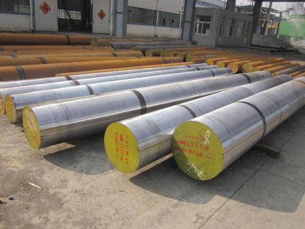 Black Surface Forged Steel Round Bars , Special Steel Forged Round Bar 34Cr4 (1