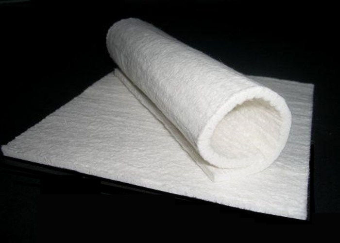 Nonwoven Needle Felt Glass Fiber Filter Cloth / Dust Filter Bag