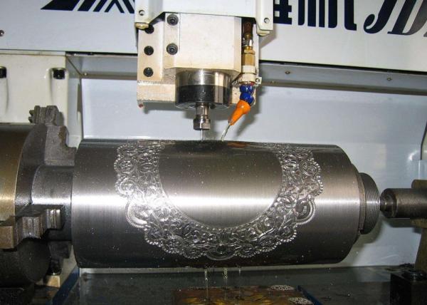 Stainless Steel Embossing Rollers For Plastic Films Sheets Plates Textiles Paper