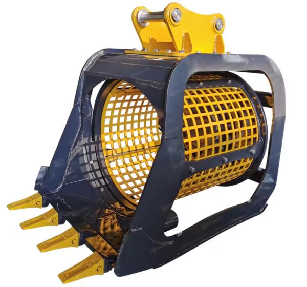 Rotary Screening Bucket Sieving Screening Bucket For 18-23tons Heavy Duty