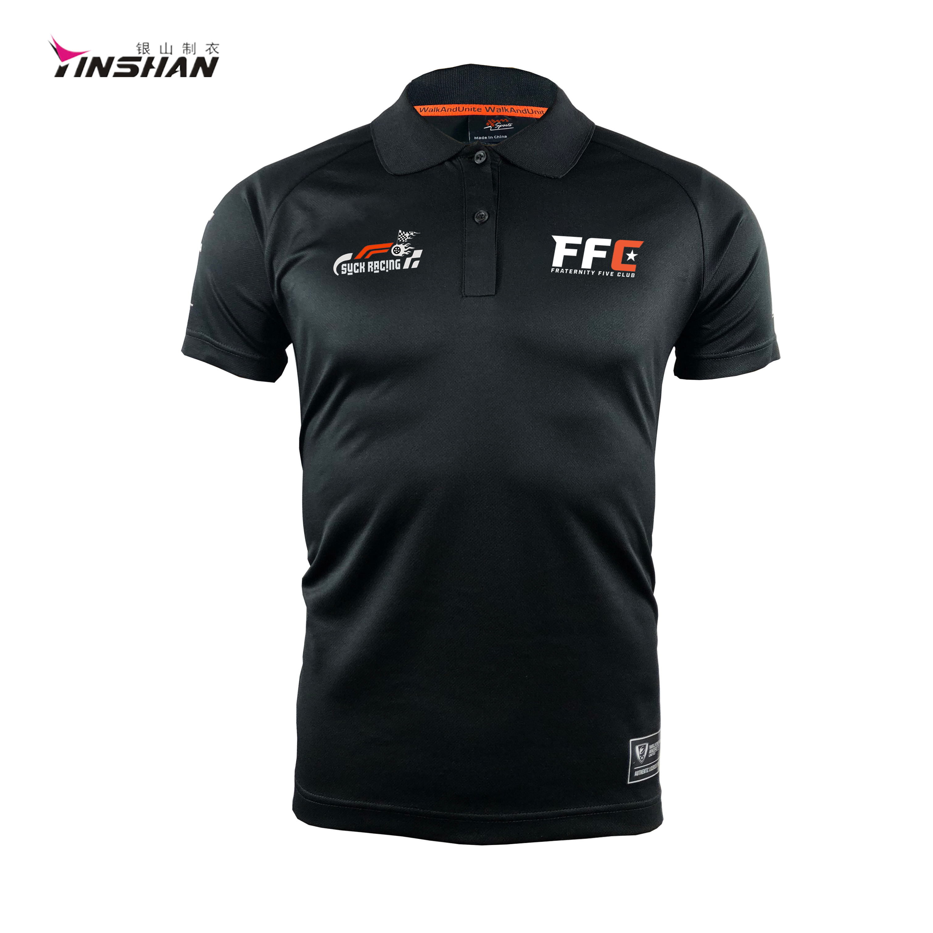 Custom Breathable Sportswear Motocycling Car Racing Wicking Team Uniform Polo Shirts