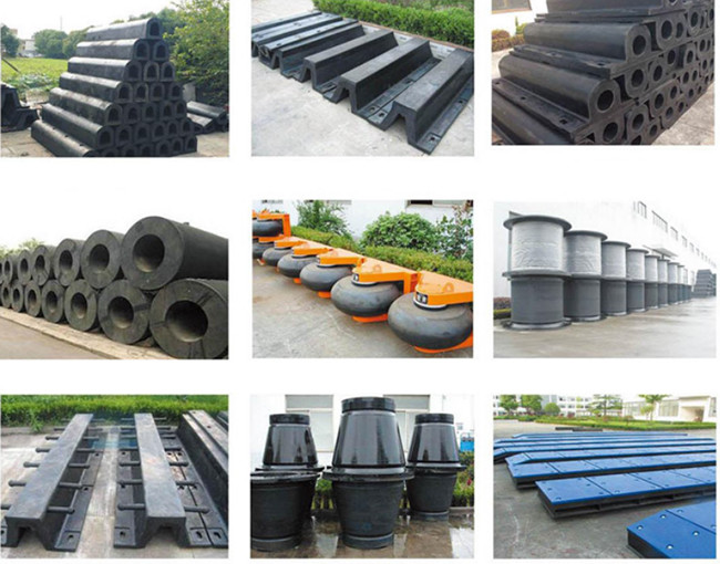 Customized Width V Rubber Fender For Marine Dock Ship Vessel