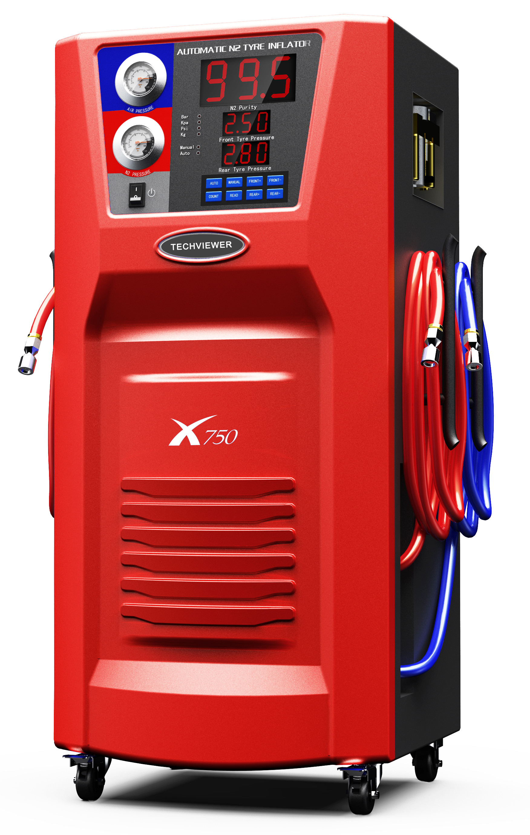 95% Purity N2 Nitrogen Tire Inflator Machine 120L Nitrogen Gas Generator