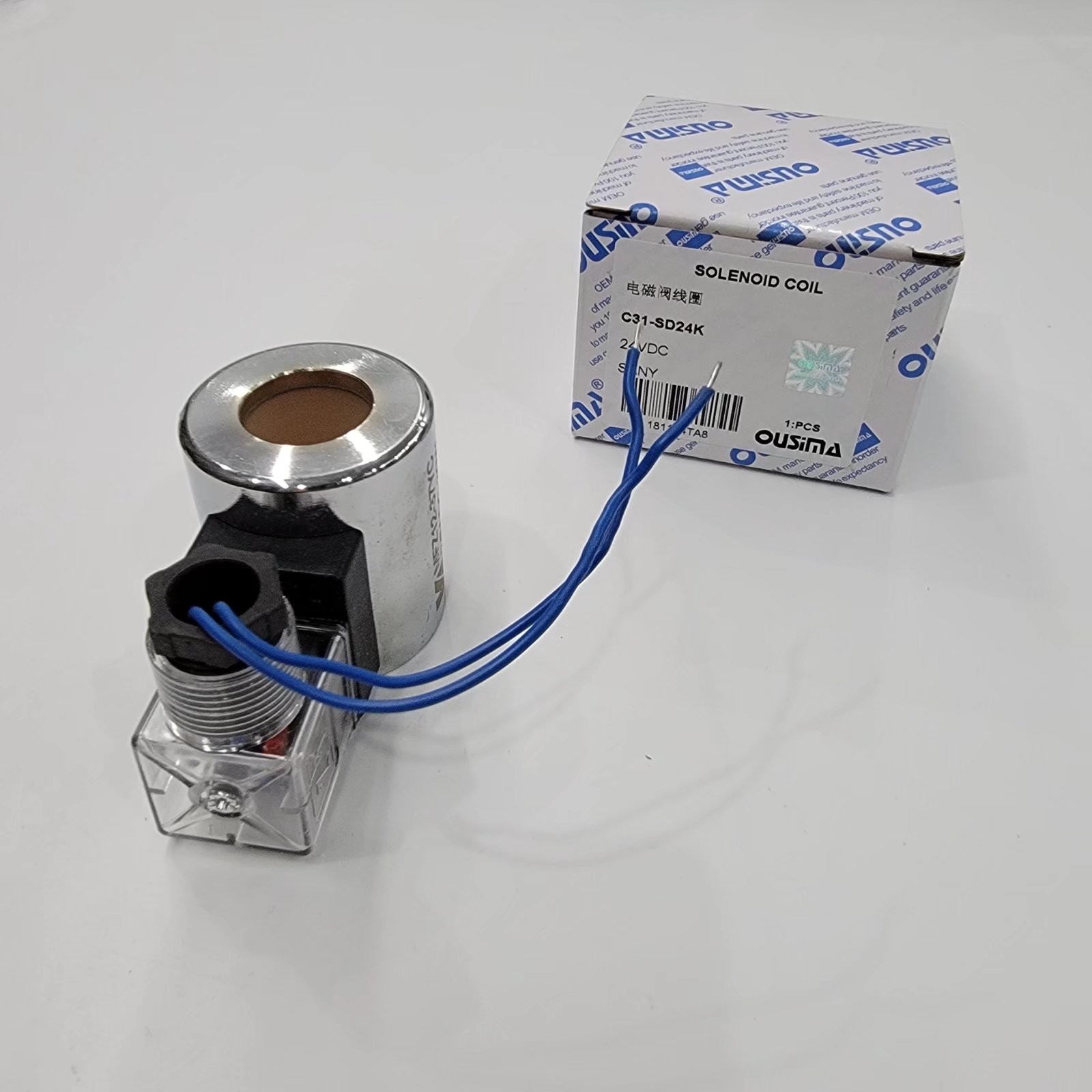 24V C31-SD24K1 Excavator Solenoid Valve Coil