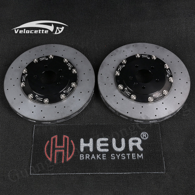 HEUR Audi carbon ceramic brake discs For Customize A6(C5/4Y8) 1.8L 390*36mm front wheel
