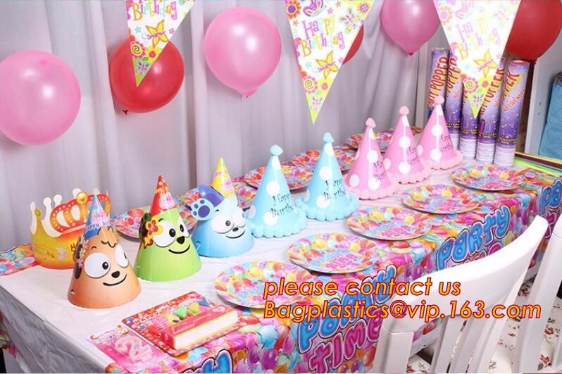 WHOLESALE DISPOSABLE PE PRINTED POLKA DOTS PARTY TABLE CLOTH, TABLE COVER,1PCS/BAG,600BAGS/CTN,SEASONAL PACKAGING TPU EV