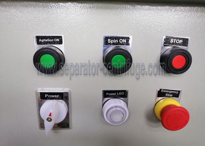 Silver CBD Oil Extraction Basket Centrifuge Machine With 12 Months Warranty
