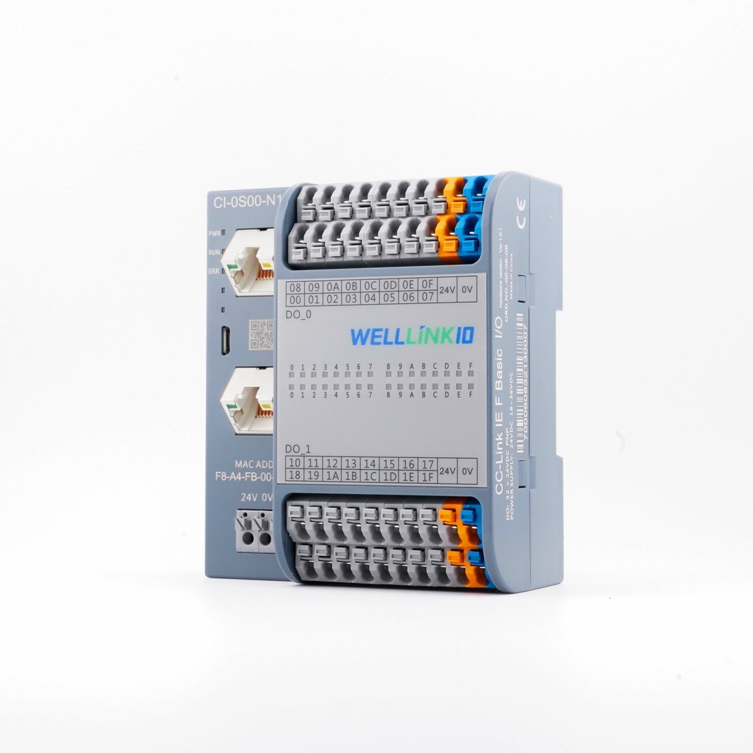 Customized Decowell FS Series Integrated I/O CI-0S00-N1NN Canopen Agreement I/O