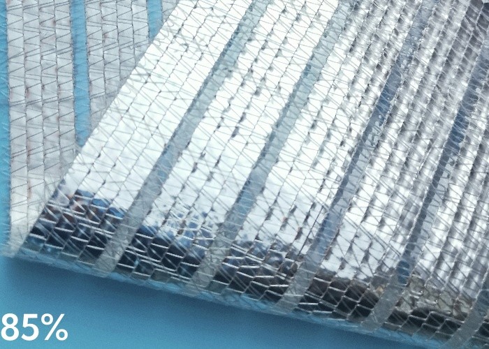 Inner Shading System Aluminium Foil Greenhouse Shade Netting Agriculture