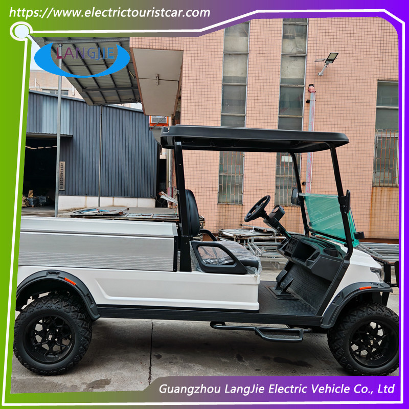 AC Controller Electric Utility Carts Dry Battery Powered Utility Vehicles For Park