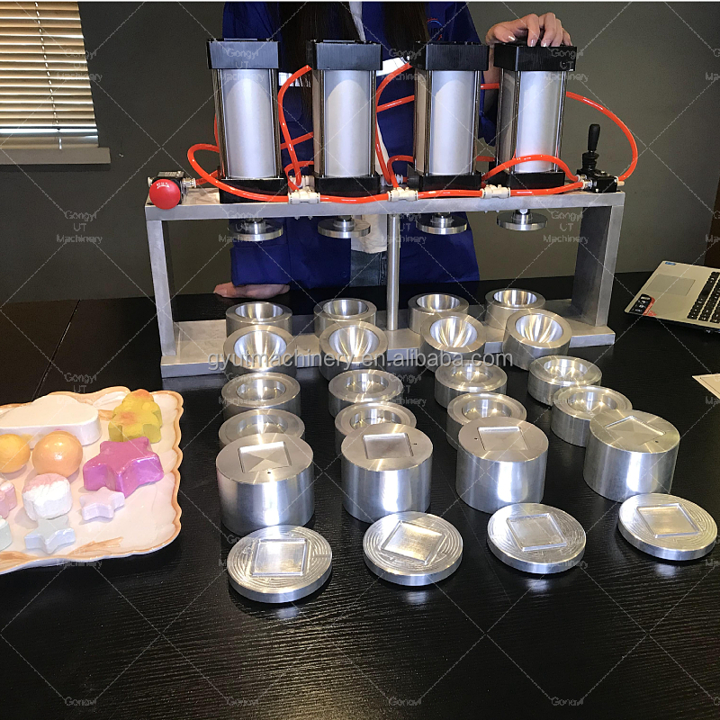 Press Bubble Salt Bath Bomb Machine for Customizable Bath Shape Shampoo Bar Making