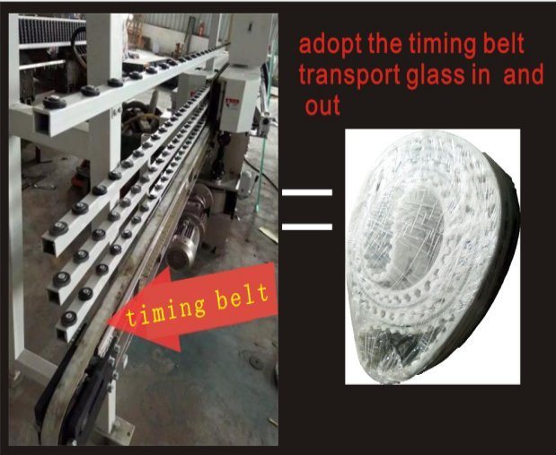 12 Spindles Glass Straight Line Edging Machine
