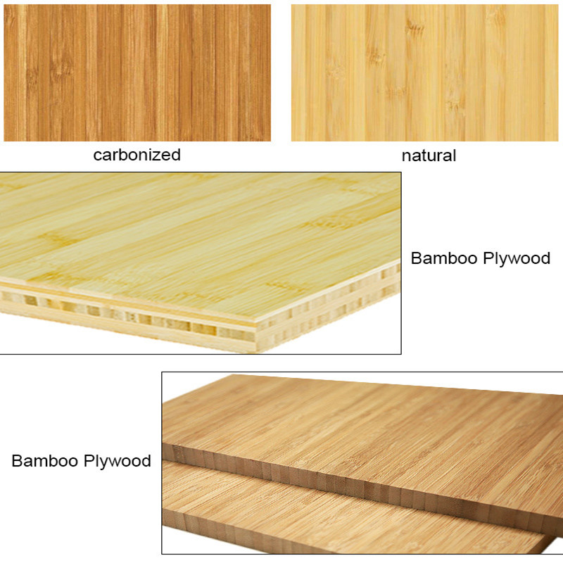 cheap Natural Carbonized 40mm Thick Laminated Bamboo Board