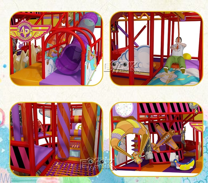Kids Entertainment Equipment Children Soft Indoor Playground Amusement Park